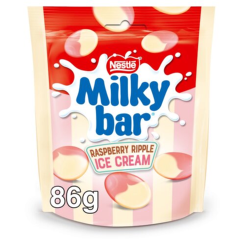Milkybar Raspberry Ripple Ice Cream Pouch (86 g)