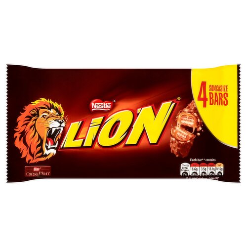 Nestle Lion Chocolate Bars 4 Pack  (30 g)