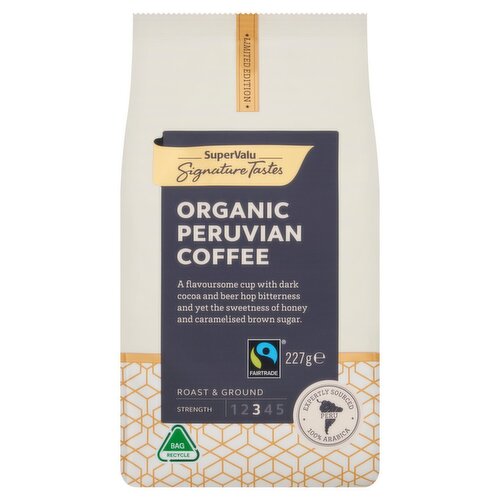 Signature Tastes Organic Peruvian Ground Coffee (227 g)