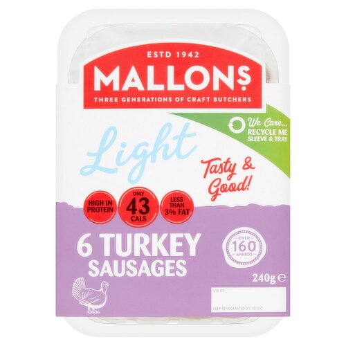 Mallon's Low Fat Gluten Free Turkey (240 g)