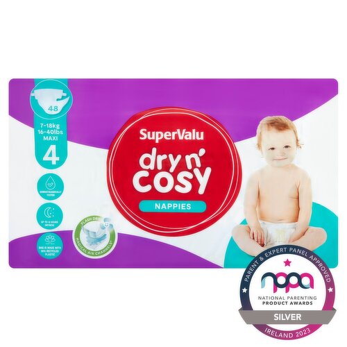 SuperValu Nappies - Size 4 (48 Piece)