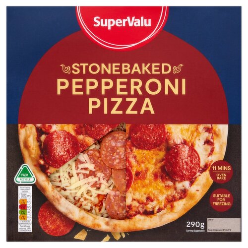 SuperValu 10" Stonebaked Pepperoni Pizza (290 g)