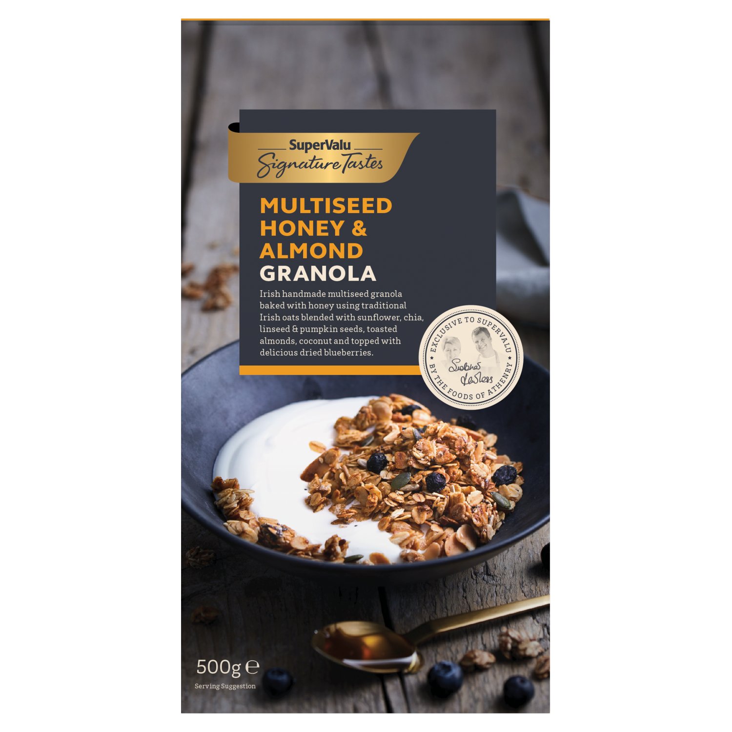 Signature Tastes Multiseed Honey & Almond Granola (500 g)