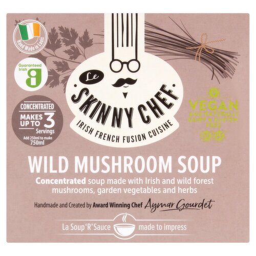 Le Skinny Chef Wild Mushroom Soup (500 ml)