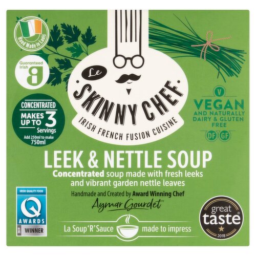 Le Skinny Chef Leek And Nettle  Soup (500 ml)