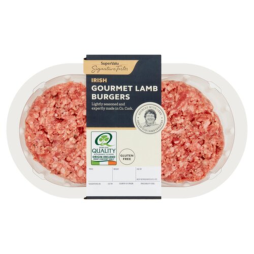 Signature Tastes Gourmet Lamb Burgers 2 Pack (300 g)