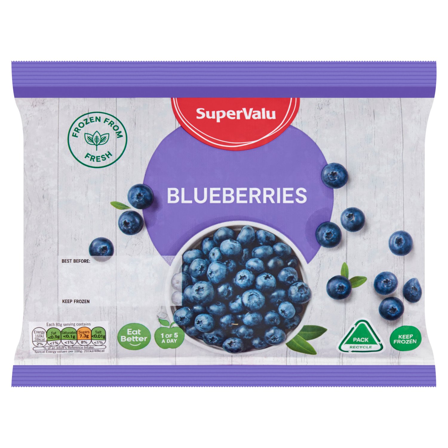 SuperValu Frozen Blueberries (300 g)