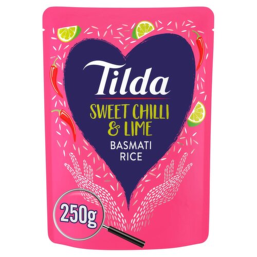 Tilda Microwave Sweet Chilli & Lime Basmati Rice (250 g)