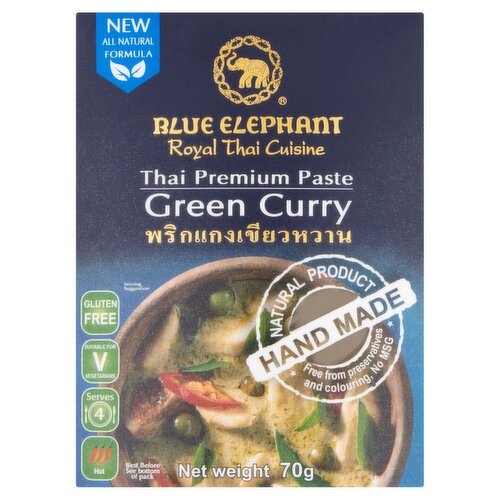 Blue Elephant Premium Thai Green Curry Paste (70 g) - Storefront EN