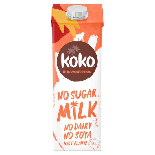 Koko Dairy Free Unsweetened Coconut Milk (1 L)