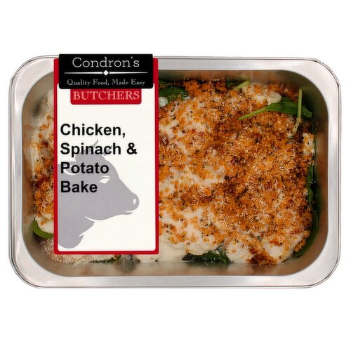 Condron's Chicken & Spinach Gratin Potato Bake (1 Piece)