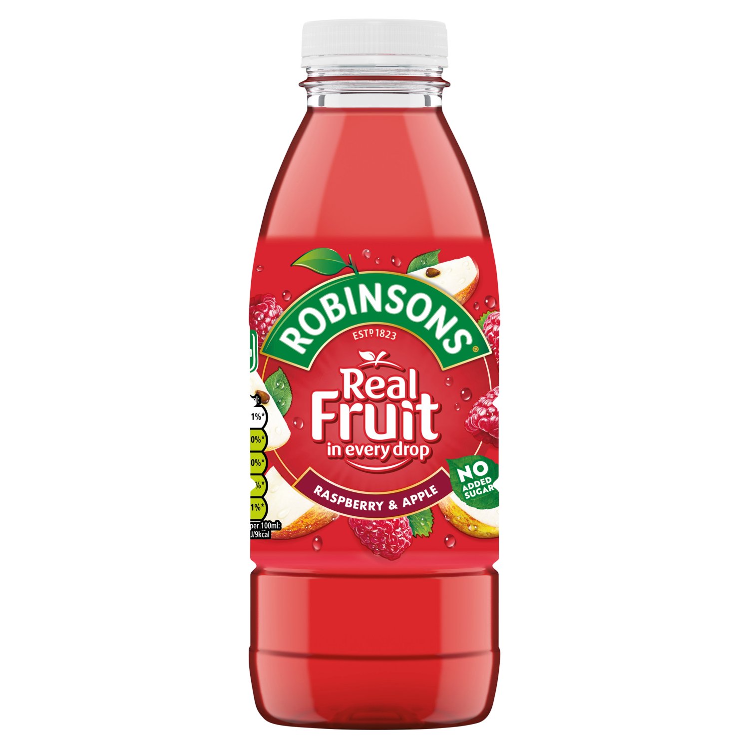 Robinsons Refresh'd Raspberry & Apple Spring Water (500 ml)