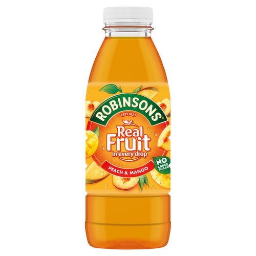 Robinsons Real Fruit Peach & Mango (500 ml)