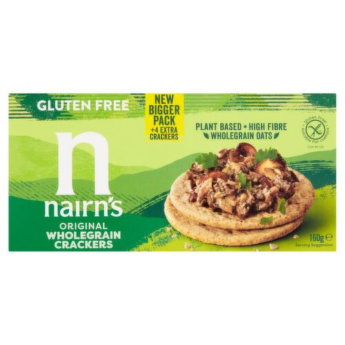 Nairns Gluten Free Wholegrain Cracker (160 g)