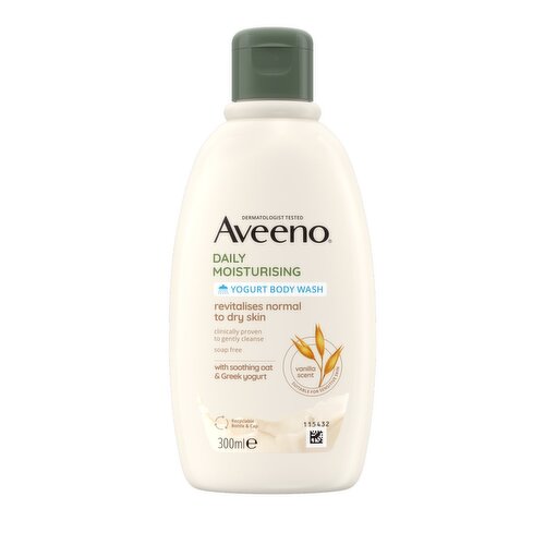 Aveeno Daily Moisturising Yogurt Body Wash (300 ml)