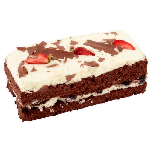 Fresh Cream Blackforest Log (1 Piece)