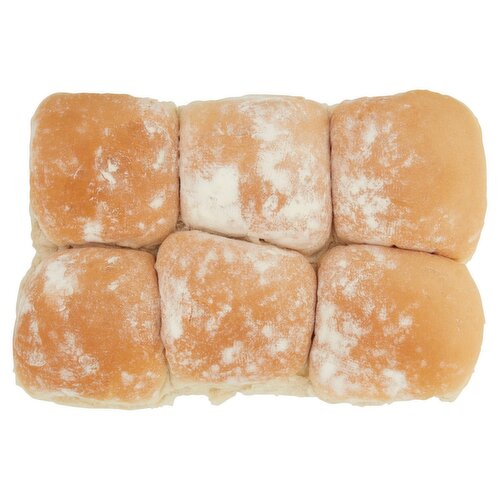 White Salad Bap 6 Pack (1 Piece)