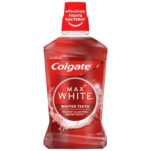 Colgate Max White Mouthwash (500 ml) Storefront EN