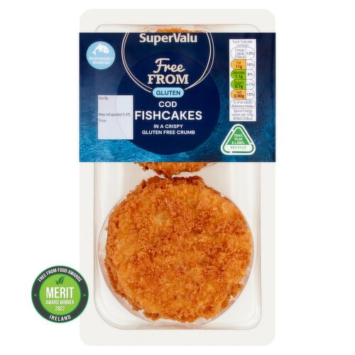 SuperValu Gluten Free Cod Fishcakes (270 g)