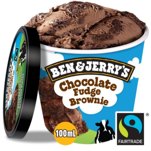Ben & Jerry's Chocolate Fudge Brownie Ice Cream (100 ml)
