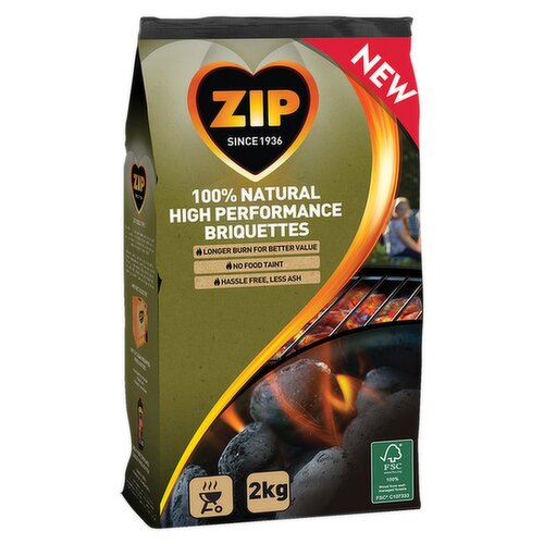 Zip BBQ Briquettes (2 kg)