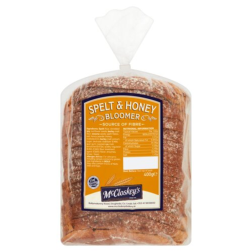 Honey & Spelt Bloomer (400 g)