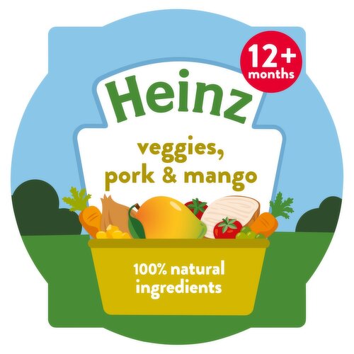 Heinz By Nature Veggies Pork & Mango 12+ Months (200 g)