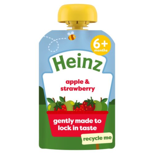Heinz By Nature Apple & Strawberry 6+ Months (100 g)