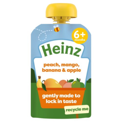 Heinz By Nature Peach. Mango. Banana & Apple 6+ Months (100 g)