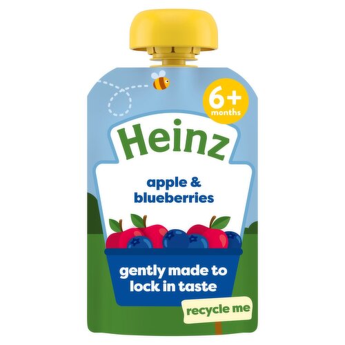 Heinz By Nature Apple & Blueberries 6+ Months (100 g)