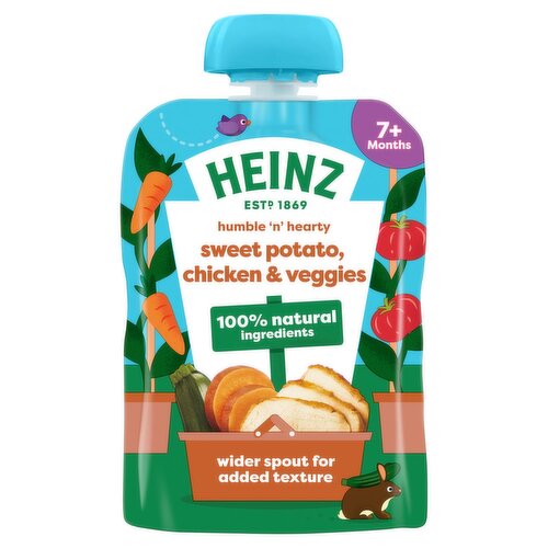 Heinz By Nature Sweet Potato, Chicken & Veggies 7+ Months (130 g)