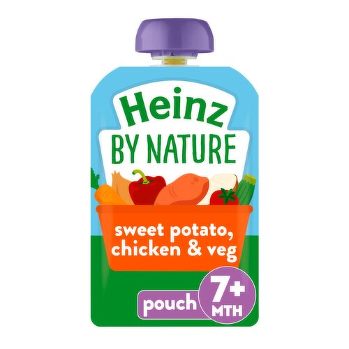 Heinz By Nature Sweet Potato, Chicken & Veggies 7+ Months (130 g)