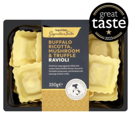 Signature Tastes Buffalo Ricotta, Mushroom & Truffle Ravioli (250 g)