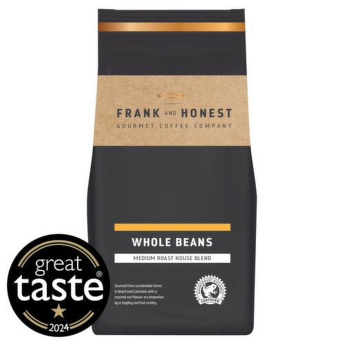 Frank & Honest Medium Roast Coffee Whole Beans (227 g) - Storefront EN