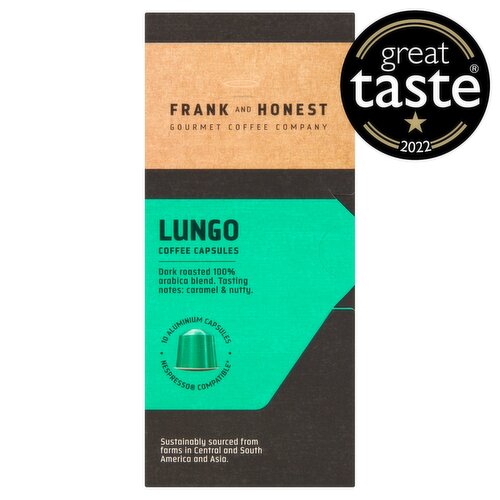 Frank & Honest Lungo Coffee Capsules (58 g)