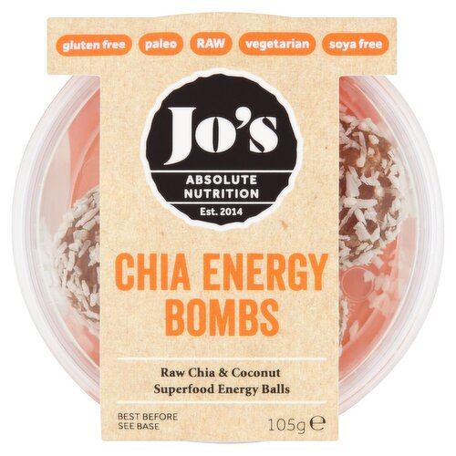 Jo's Chia Energy Bombs (105 g)