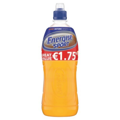 Detailed Product Information for Energise Sport Orange (750 ml)