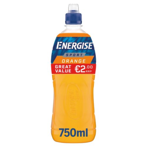 Energise Sport Orange Bottle (750 ml)