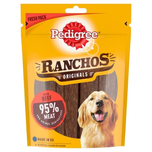 Pedigree Ranchos with Beef for Adult Dogs (70 g)