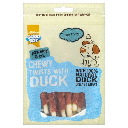 Good Boy Chewy Twists with Duck for Dogs (90 g)