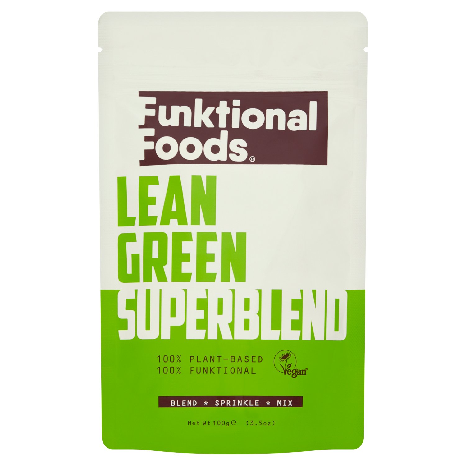 Funktional Foods Lean Green Superblend Protein Powder (100 g)