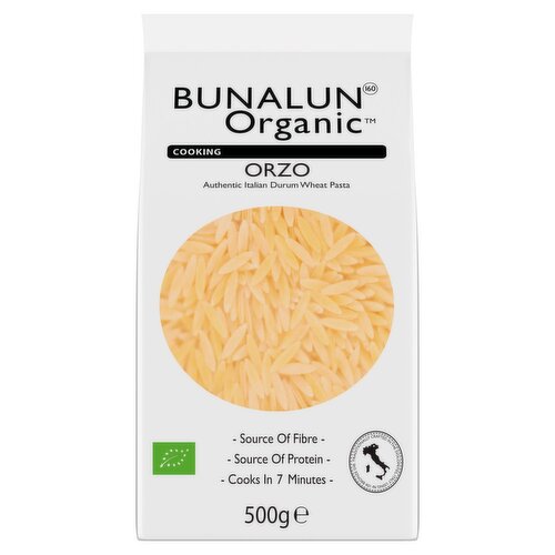 Bunalun Organic Orzo (500 g)