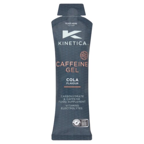 Kinetica Caffeine Gel Cola Flavour (70 g)