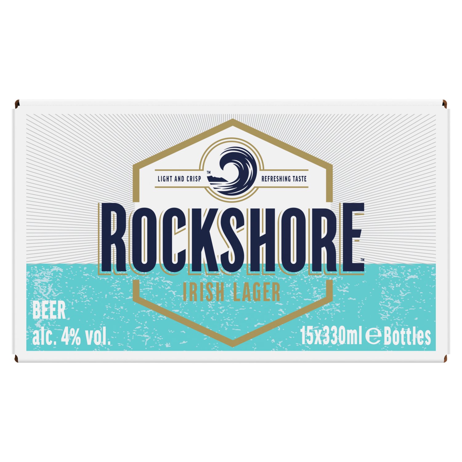 Rockshore Lager Bottle 15 Pack (330 ml)