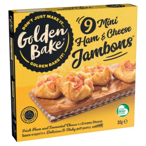 Ham and Cheese Jambon Pastries - Happy Foods Tube