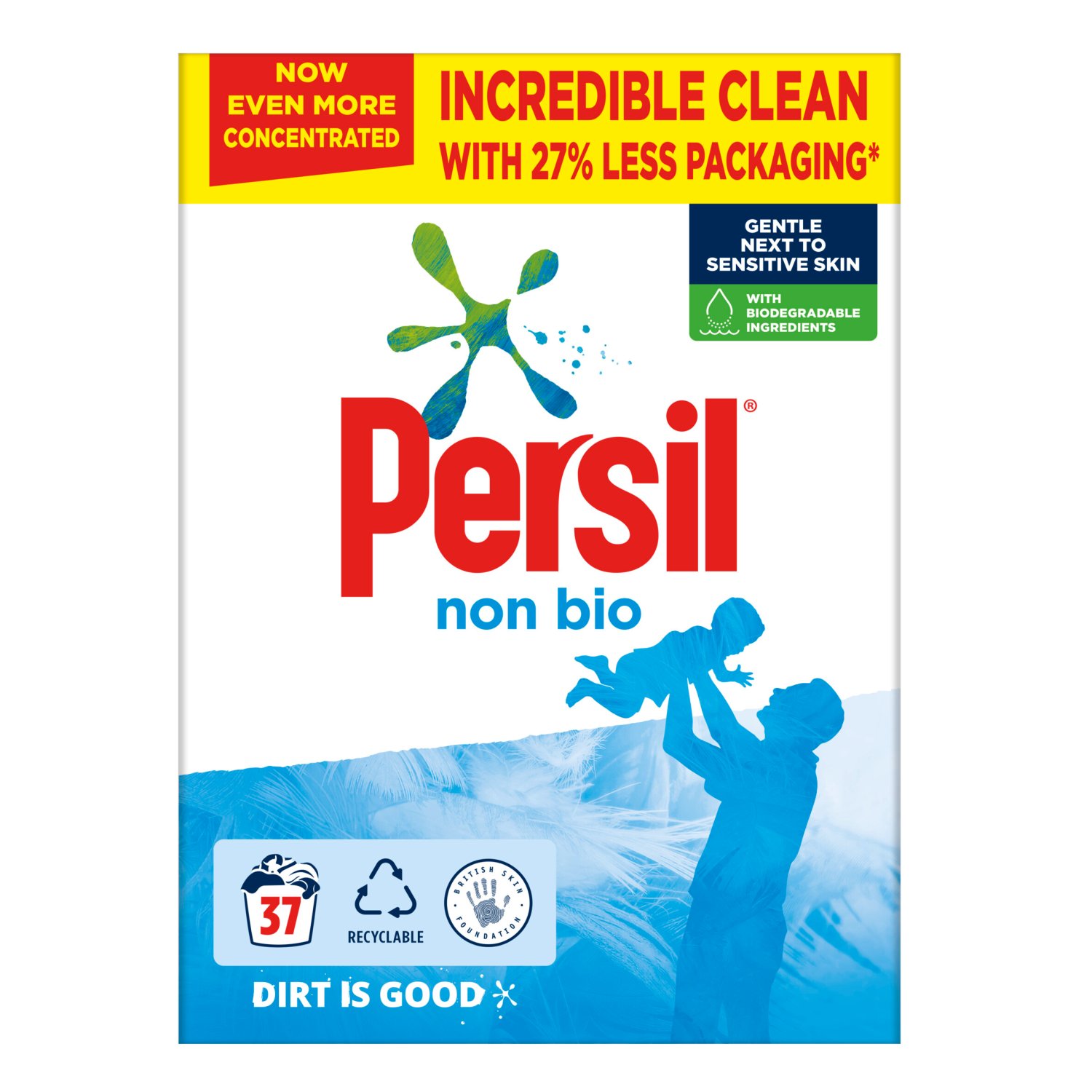 Persil Non Bio Washing Powder 37 Washes (1.85 kg)