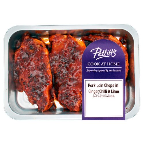 Pettitt's Ginger, Chilli & Lime Pork Chops (1 Piece)