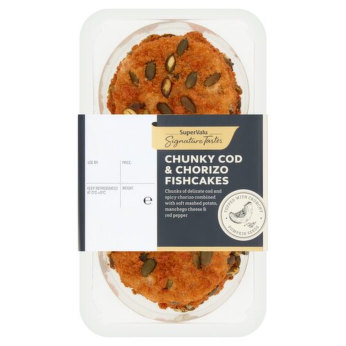 Signature Tastes Cod & Chorizo Fishcakes (290 g)