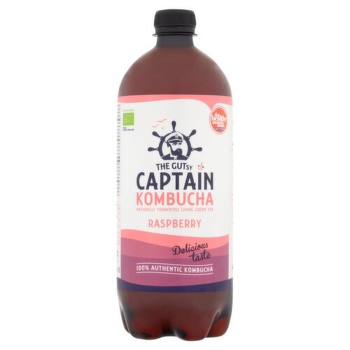 Captain Kombucha Organic Raspberry (1 L)