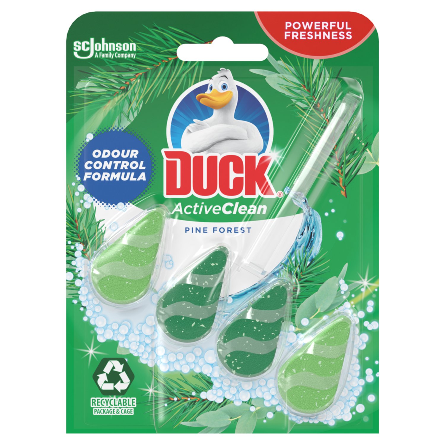 Duck Active Clean Pine Toilet Cleaner (39 g)